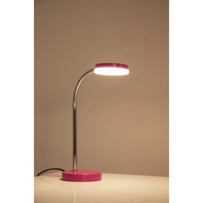 Reality RENNES Schreibtischleuchte LED Chrom, Weiß, Lila, 1-flammig 8 Reality RENNES Schreibtischleuchte LED Chrom, Weiß, Lila, 1-flammig – Bild 6