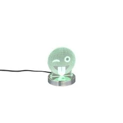 Reality SMILEY Tischleuchte LED Chrom, 1-flammig, Farbwechsler -Günstiges Tischlampen Geschäft reality smiley tischleuchte r52641106 1
