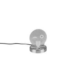 Reality SMILEY Tischleuchte LED Chrom, 1-flammig, Farbwechsler -Günstiges Tischlampen Geschäft reality smiley tischleuchte r52641106 3
