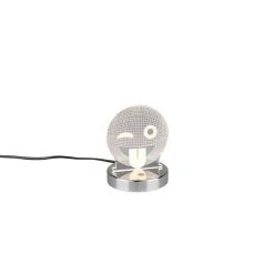 Reality SMILEY Tischleuchte LED Chrom, 1-flammig, Farbwechsler -Günstiges Tischlampen Geschäft reality smiley tischleuchte r52641106 4