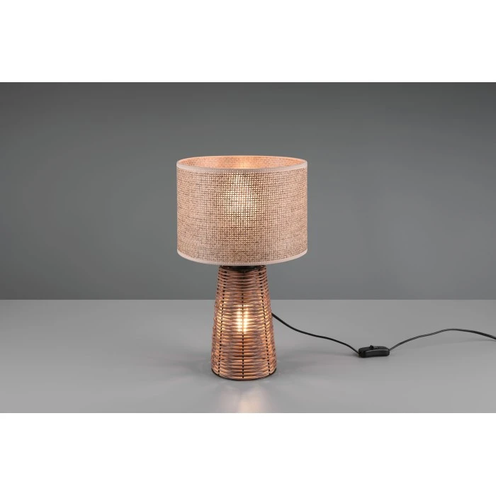 Reality Straw Tischleuchte Braun, 2-flammig 3 Reality Straw Tischleuchte Braun, 2-flammig