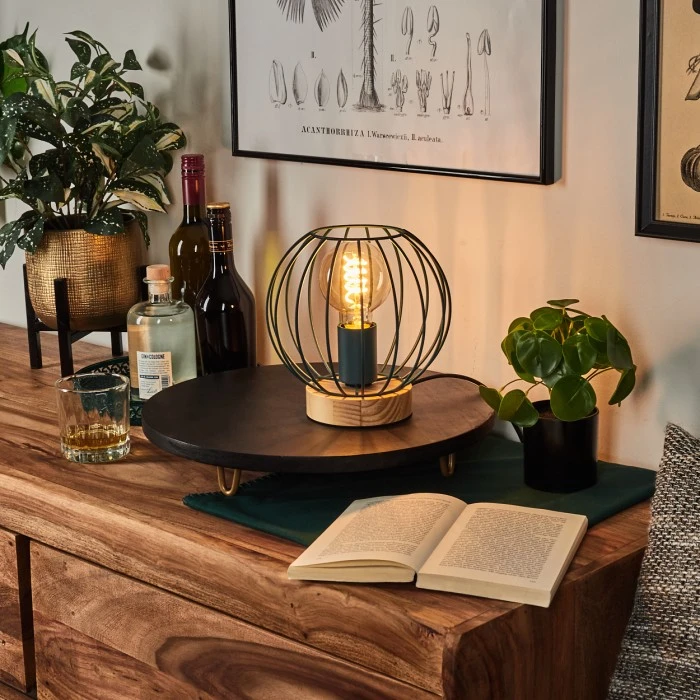 Hofstein Refresco Tischleuchte Naturfarben, 1-flammig 9 Hofstein Refresco Tischleuchte Naturfarben, 1-flammig – Bild 7