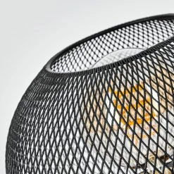 Hofstein Reiden Tischleuchte Schwarz, Naturfarben, 1-flammig -Günstiges Tischlampen Geschäft reiden tischleuchte h3566817 2