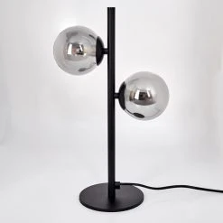 Hofstein Remaisnil Tischleuchte Schwarz, 2-flammig -Günstiges Tischlampen Geschäft remaisnil tischleuchte h3617090 5