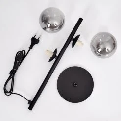 Hofstein Remaisnil Tischleuchte Schwarz, 2-flammig -Günstiges Tischlampen Geschäft remaisnil tischleuchte h3617090 7