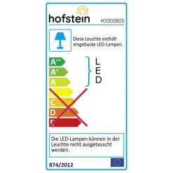 Hofstein Rezat Tischleuchte LED Schwarz-Gold, 1-flammig -Günstiges Tischlampen Geschäft rezat tischleuchte h3305805 9