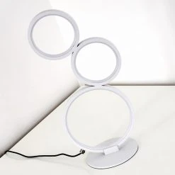 Hofstein Rodekro Tischleuchte LED Wei&szlig;, 1-flammig -Günstiges Tischlampen Geschäft rodekro tischleuchte h3306666 11