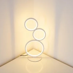 Hofstein Rodekro Tischleuchte LED Wei&szlig;, 1-flammig -Günstiges Tischlampen Geschäft rodekro tischleuchte h3306666 12