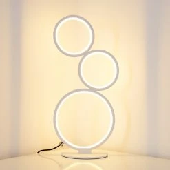 Hofstein Rodekro Tischleuchte LED Wei&szlig;, 1-flammig -Günstiges Tischlampen Geschäft rodekro tischleuchte h3306666 14