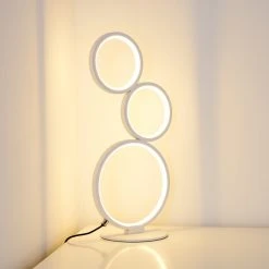 Hofstein Rodekro Tischleuchte LED Wei&szlig;, 1-flammig -Günstiges Tischlampen Geschäft rodekro tischleuchte h3306666 5