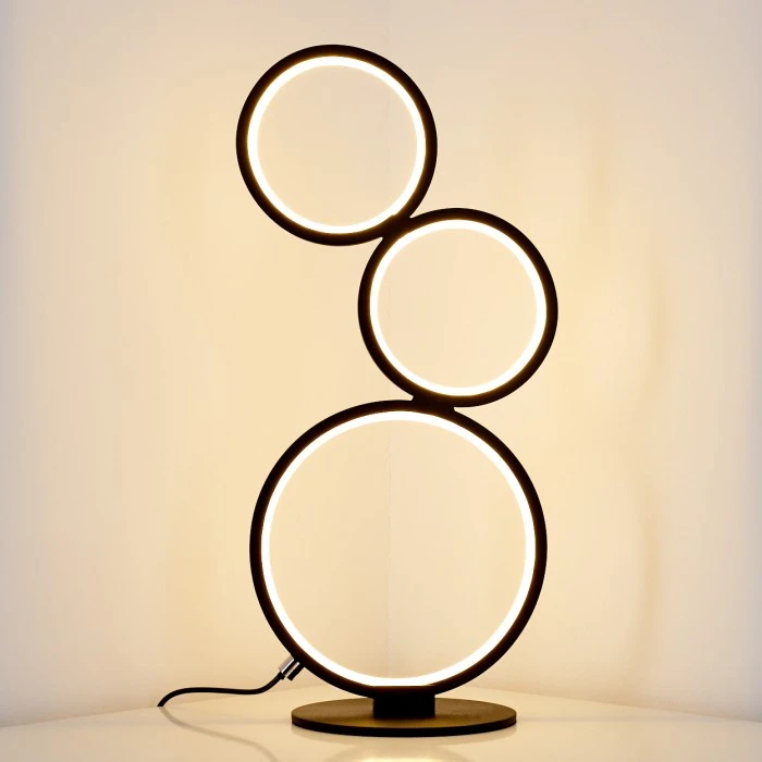 Hofstein Rodekro Tischleuchte LED Schwarz, 1-flammig 5 Hofstein Rodekro Tischleuchte LED Schwarz, 1-flammig – Bild 3