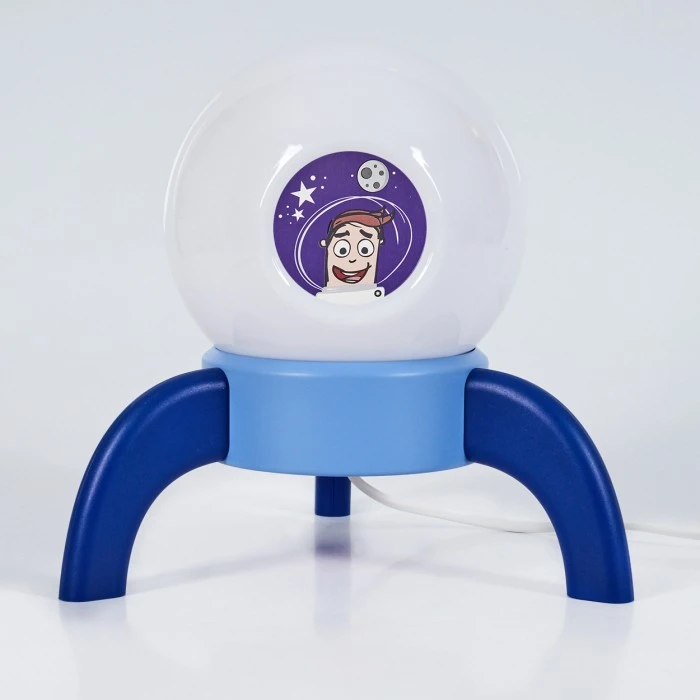 Hofstein Rougemont Tischleuchte LED Blau, 1-flammig 10 Hofstein Rougemont Tischleuchte LED Blau, 1-flammig – Bild 8