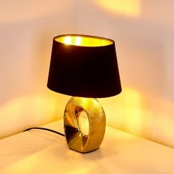 Hofstein Rovio Tischleuchte Gold, 1-flammig 22 Hofstein Rovio Tischleuchte Gold, 1-flammig -Günstiges Tischlampen Geschäft rovio tischleuchte h3282175 3