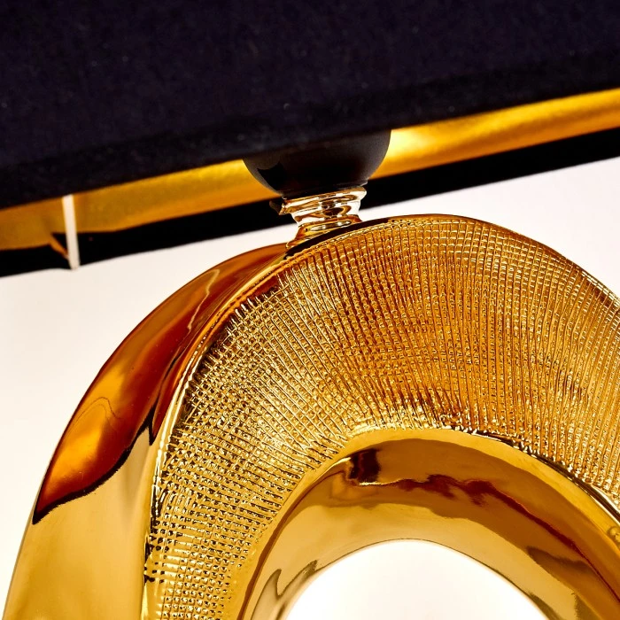 Hofstein Rovio Tischleuchte Gold, 1-flammig 13 Hofstein Rovio Tischleuchte Gold, 1-flammig – Bild 11