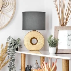 Hofstein Saija Tischleuchte Gold, 1-flammig 27 Hofstein Saija Tischleuchte Gold, 1-flammig -Günstiges Tischlampen Geschäft saija tischleuchte h3576403 11