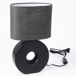 Hofstein Saija Tischleuchte Schwarz, 1-flammig 16 Hofstein Saija Tischleuchte Schwarz, 1-flammig -Günstiges Tischlampen Geschäft saija tischleuchte h3599761 4