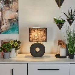 Hofstein Saija Tischleuchte Schwarz, 1-flammig 20 Hofstein Saija Tischleuchte Schwarz, 1-flammig -Günstiges Tischlampen Geschäft saija tischleuchte h3599761 8