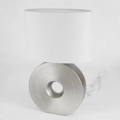 Hofstein Saija Tischleuchte Silber, 1-flammig 20 Hofstein Saija Tischleuchte Silber, 1-flammig -Günstiges Tischlampen Geschäft saija tischleuchte h3600160 4