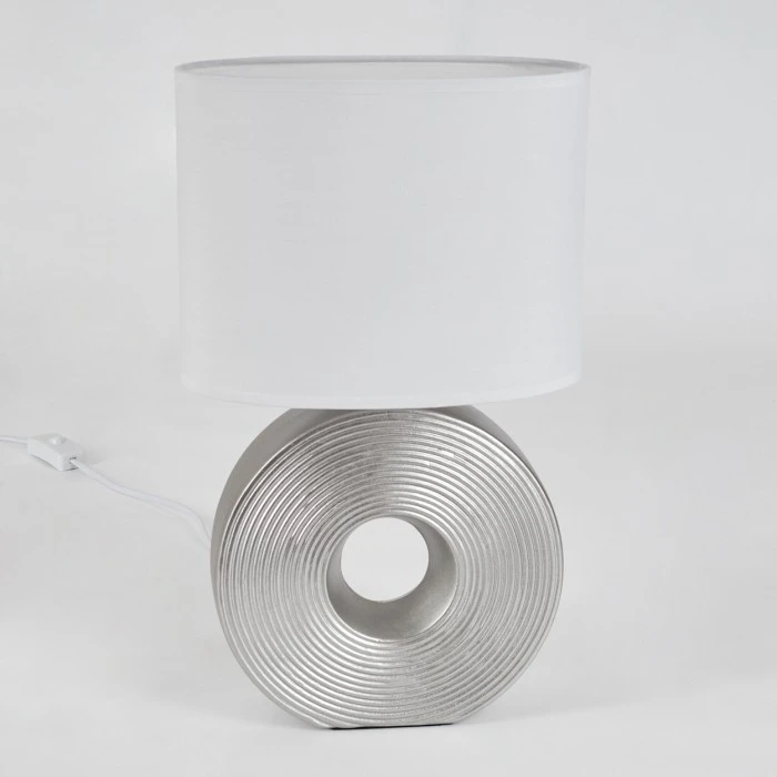 Hofstein Saija Tischleuchte Silber, 1-flammig 10 Hofstein Saija Tischleuchte Silber, 1-flammig – Bild 8