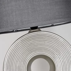 Hofstein Saija Tischleuchte Silber, 1-flammig 18 Hofstein Saija Tischleuchte Silber, 1-flammig -Günstiges Tischlampen Geschäft saija tischleuchte h3600368 2