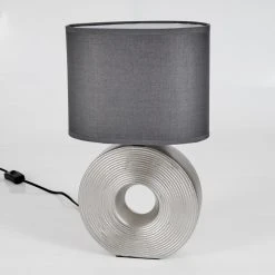 Hofstein Saija Tischleuchte Silber, 1-flammig 23 Hofstein Saija Tischleuchte Silber, 1-flammig -Günstiges Tischlampen Geschäft saija tischleuchte h3600368 7