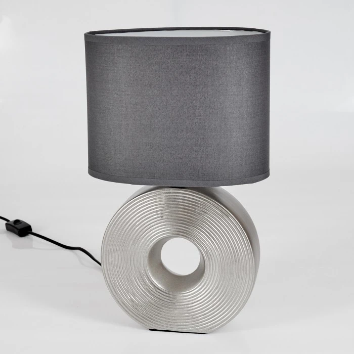 Hofstein Saija Tischleuchte Silber, 1-flammig 10 Hofstein Saija Tischleuchte Silber, 1-flammig – Bild 8