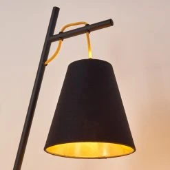 Hofstein Saillon Tischleuchte Schwarz, 1-flammig -Günstiges Tischlampen Geschäft saillon tischleuchte h3262467 do1 13