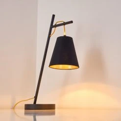 Hofstein Saillon Tischleuchte Schwarz, 1-flammig -Günstiges Tischlampen Geschäft saillon tischleuchte h3262467 do1 5