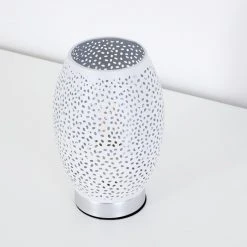 Hofstein Saksborg Tischleuchte Chrom, 1-flammig -Günstiges Tischlampen Geschäft saksborg tischleuchte h3344477 11