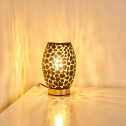 Hofstein Saksborg Tischleuchte Schwarz-Gold, 1-flammig 32 Hofstein Saksborg Tischleuchte Schwarz-Gold, 1-flammig -Günstiges Tischlampen Geschäft saksborg tischleuchte h3344491 12