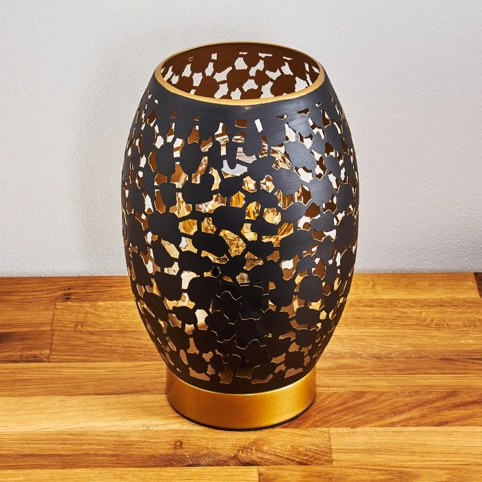 Hofstein Saksborg Tischleuchte Gold, 1-flammig 6 Hofstein Saksborg Tischleuchte Gold, 1-flammig – Bild 4