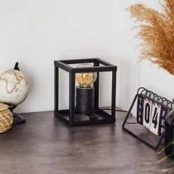 Hofstein Salla Tischleuchte Schwarz, 1-flammig 21 Hofstein Salla Tischleuchte Schwarz, 1-flammig -Günstiges Tischlampen Geschäft salla tischleuchte h3407233 9