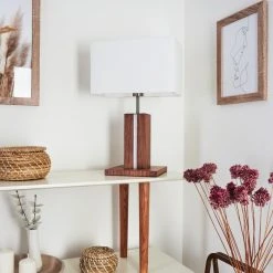 Hofstein Sangineto Tischleuchte Nickel-Matt, Weiß, Holz dunkel, 2-flammig 23 Hofstein Sangineto Tischleuchte Nickel-Matt, Weiß, Holz dunkel, 2-flammig -Günstiges Tischlampen Geschäft sangineto tischleuchte h3453872 9