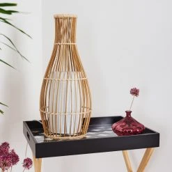 Hofstein Saranda Tischleuchte Braun, 1-flammig -Günstiges Tischlampen Geschäft saranda tischleuchte h3387696 12