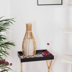 Hofstein Saranda Tischleuchte Braun, 1-flammig -Günstiges Tischlampen Geschäft saranda tischleuchte h3387696 8