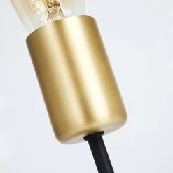 Hofstein Sattons Tischleuchte Schwarz, 2-flammig -Günstiges Tischlampen Geschäft sattons tischleuchte h3396384 2