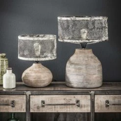 Hofstein Schildwolde Tischleuchte Rostfarben, 1-flammig -Günstiges Tischlampen Geschäft schildwolde tischleuchte h3348444 3