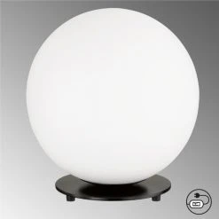 SCHÖNER WOHNEN-Kollektion Tischleuchte Palais Schwarz, 1-flammig