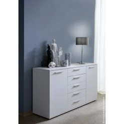 SCHÖNER WOHNEN-Kollektion Tischleuchte PINA Nickel-Matt, 1-flammig