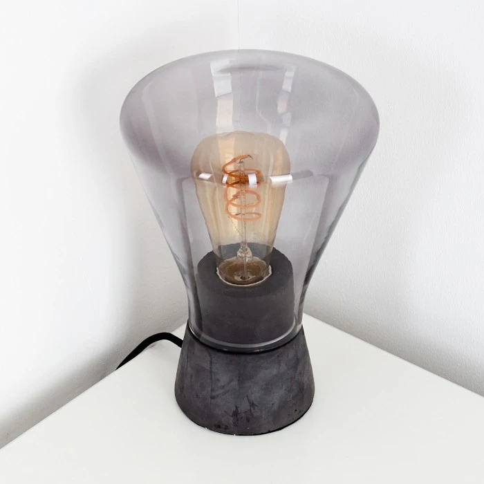 Hofstein Seiryu Tischleuchte Steinoptik, 1-flammig 13 Hofstein Seiryu Tischleuchte Steinoptik, 1-flammig – Bild 11