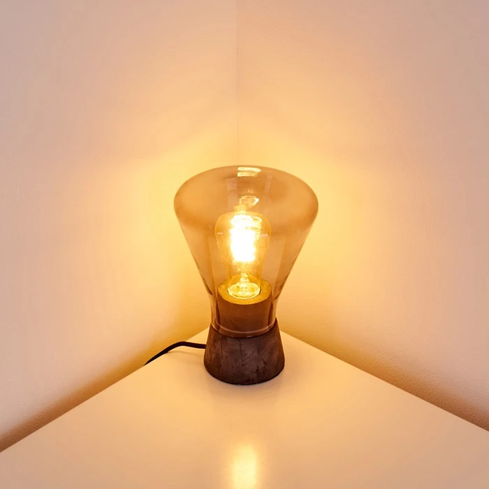 Hofstein Seiryu Tischleuchte Steinoptik, 1-flammig 7 Hofstein Seiryu Tischleuchte Steinoptik, 1-flammig – Bild 5