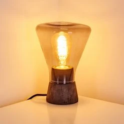 Hofstein Seiryu Tischleuchte Steinoptik, 1-flammig 27 Hofstein Seiryu Tischleuchte Steinoptik, 1-flammig -Günstiges Tischlampen Geschäft seiryu tischleuchte h3358429 9