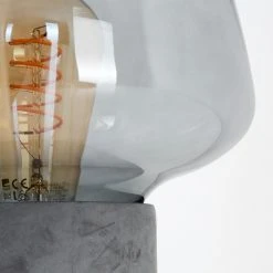 Hofstein Seiryu Tischleuchte Schwarz, Grau, Steinoptik, 1-flammig -Günstiges Tischlampen Geschäft seiryu tischleuchte h3358443 12