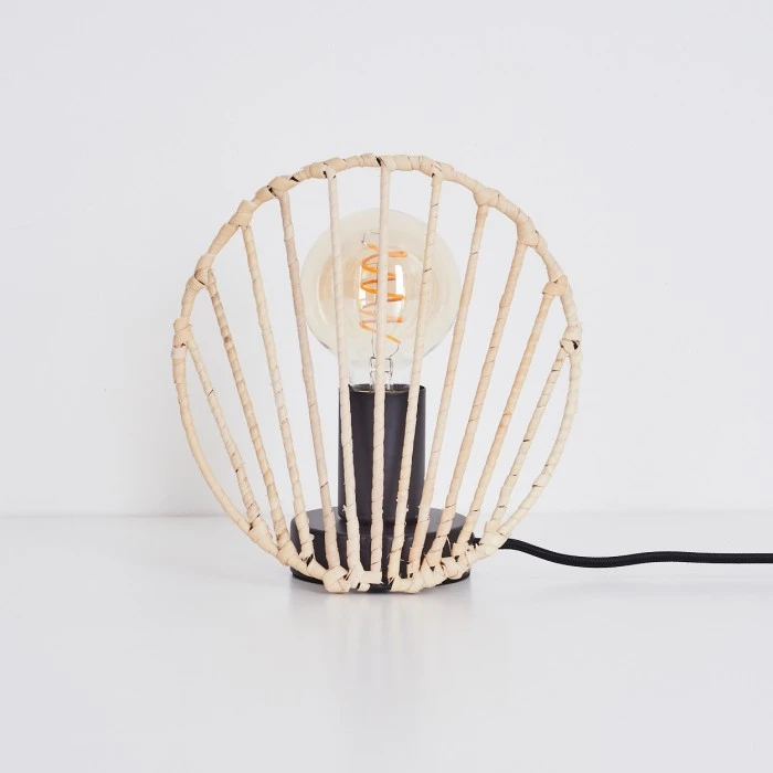 Hofstein Semsales Tischleuchte Schwarz, 1-flammig 10 Hofstein Semsales Tischleuchte Schwarz, 1-flammig – Bild 8