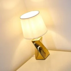 Hofstein Shenzhen Tischleuchte Gold, 1-flammig -Günstiges Tischlampen Geschäft shenzhen tischleuchte h3352410 7