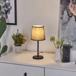 Hofstein Sikala Tischleuchte Schwarz, 1-flammig 24 Hofstein Sikala Tischleuchte Schwarz, 1-flammig -Günstiges Tischlampen Geschäft sikala tischleuchte h3589885 10