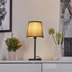 Hofstein Sikala Tischleuchte Schwarz, 1-flammig 20 Hofstein Sikala Tischleuchte Schwarz, 1-flammig -Günstiges Tischlampen Geschäft sikala tischleuchte h3589885 6