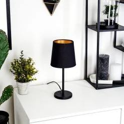 Hofstein Sikala Tischleuchte Schwarz, 1-flammig 25 Hofstein Sikala Tischleuchte Schwarz, 1-flammig -Günstiges Tischlampen Geschäft sikala tischleuchte h3595015 11