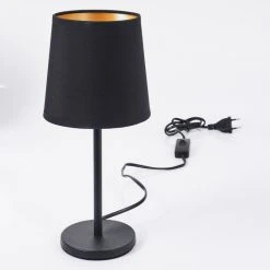 Hofstein Sikala Tischleuchte Schwarz, 1-flammig 18 Hofstein Sikala Tischleuchte Schwarz, 1-flammig -Günstiges Tischlampen Geschäft sikala tischleuchte h3595015 4