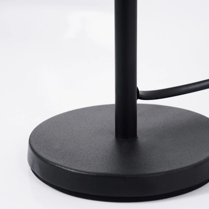 Hofstein Sikala Tischleuchte Schwarz, 1-flammig 8 Hofstein Sikala Tischleuchte Schwarz, 1-flammig – Bild 6